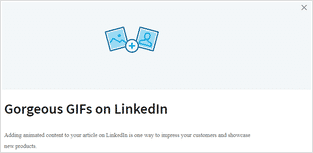 Открыть страницу «linkedin» на facebook. How To Post Animated Gifs On Linkedin Sirv Help Center