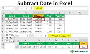 Here's how it does this: How To Subtract Two Dates In Excel Top 2 Methods