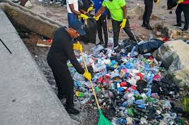 𝐍𝐚𝐭𝐢𝐨𝐧𝐚𝐥 𝐂𝐥𝐞𝐚𝐧𝐮𝐩 𝐄𝐱𝐞𝐫𝐜𝐢𝐬𝐞: 📍 Kingston Seawall  Georgetown