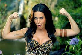 The song topped the us billboard hot 100, marking perry's 8th number 1 song on the chart. Katy Perry S Body Looks Uh Mazing In Her Roar Video Katy Perry Roar Katy Perry Body Katy Perry