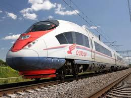 The train is a siemens velaro model, known as the siemens velaro rus. Sapsan Run Marks High Speed Train Depot Opening News Railway Gazette International
