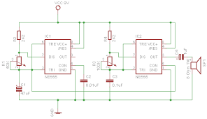 Working modes of 555 timer ic. Eagle Circuit Schematic And Pcb Layout Design Software Mach7ne S Blog