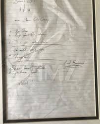 When are queen bedroom sets necessary? Freddie Mercury S Handwritten Queen Setlist Up For Sale