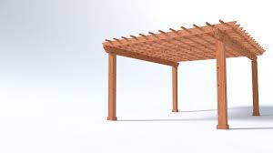 12x12 Garden Pergola Kits 2x Beams With 6x6 Posts Pergolas Sequoia Outdoor Supply