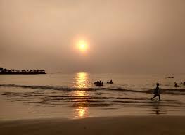 Pondok wisata pantai cemara rooms. Sunset Di Pantai Bandulu Anyer