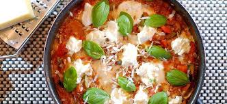 Lasagne Uit De Pan Met Courgette Prei Paprika En Mozzarella Recept Lasagne Voedsel Ideeen Dineren