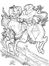 Plus, it's an easy way to celebrate each season or special holidays. Headless Horseman Coloring Page Coloring Home