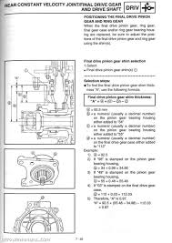 yfm660fa grizzly 660 yamaha atv service manual 2003 2008