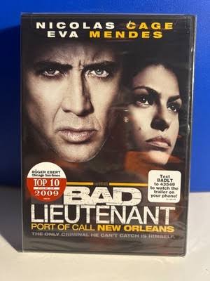 Bad Lieutenant (DVD) w/Nicolas Cage …..widescreen…….BRAND NEW & SEALED!  687797129697| eBay