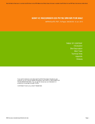 Druckertreiber hp officejet 4500 wireless download. Sony Ic Recorder Icd Px720 Software For Mac Truecfiles