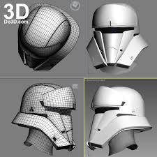 Tanktrooper Star Wars Rogue One 3d Printable Helmet By Do3d Com 1 Jpg 1074 1074 3d Printable Models Star Wars Helmet Star Wars Design
