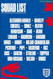 Jack grealish has been handed the number seven shirt for england at euro 2020 ahead of jadon sancho, hinting at a major role for the aston villa star at his first international tournament. Euro 2020 England Squad Troll Football