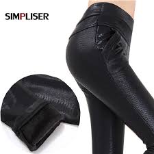 Krokodil Muster Leder Hosen Frauen Winter Warme Fleece Winddicht Schwarz Leder Leggings Femme Pantalon Hohe Taille Grosse Grossen Pantalon High Waist Leather Pants Womenpants Women Aliexpress