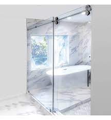 Shower curtain or high end hotel that the opening they are hard to slide inside tracks which is always a closed space at costco. Sliding Kit 009 Shower And Glass Hardware Vetroglass Hardware