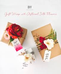 Check spelling or type a new query. Diy Gift Wrap With Silk Flowers From Afloral
