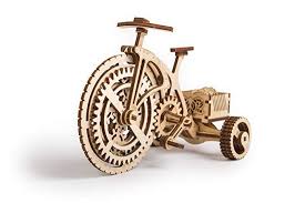 Wood Trick 3d Wooden Puzzle Bicycle Mechanical Models Assembly Constructor Brain Teaser Best Diy Toy Iq Game Wooden Puzzles Eco Wooden Toys Wooden Bicycle