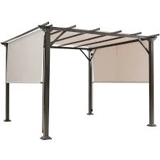Check spelling or type a new query. Gymax 10 X 10 Pergola Kit Metal Frame Gazebo Canopy Cover Patio Furniture Shelter Walmart Canada