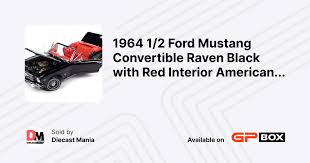 Image result for Raven Black 1964 Mustang