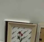 Marco de fotos de estilo americano, caja de espécimen acrílico cuadrado,  decoración creativa opcional múltiple