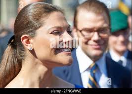 Prince Daniel, Crown Princess Victoria, Crown Princess Mette-Marit and  Crown Prince Haakon arrive at Norrsken House in Stockholm, Sweden