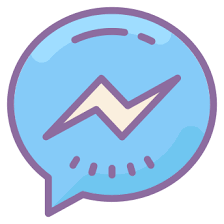Messenger Icons In Cute Color Style For Graphic Design And User Interfaces In 2020 App Icon Iphone Icon Cute App