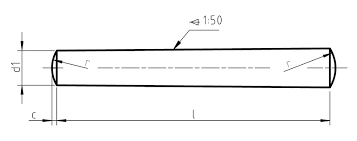 Din 1 Taper Pins