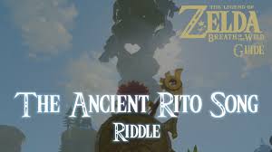 The Legend Of Zelda Breath Of The Wild The Ancient Rito Song Riddle Guide Youtube Finding bareeda naag and completing the ancient rito song. the legend of zelda breath of the wild the ancient rito song riddle guide