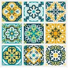 Ornamental Vinyl Tiles Stickers Kitchen Bathroom Diy Sticker Tile 6 Inch T125 By Stickeyworld On Et Decorative Wall Tiles Turkish Pattern Tile Stickers Kitchen