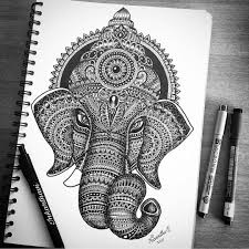 Hd Wallpaper Black And White Ganpati Bappa Instagram Images Ganpati Bappa Moryaa Ganeshchaturthi Ganeshatattoo Mandala Design Art Ganesha Art Mandala Art Lesson