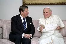 Ronald reagan, originally an american actor and politician, became the 40th president of the on february 6, 1911, ronald wilson reagan was born to nelle and john reagan in tampico, illinois. Johannes Paul Ii Wikipedia