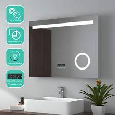 Quel que soit le style et la taille de votre salle de bain, vous pouvez trouver un miroir adapté. Fokozat Vegpont Felirat Horloge Digitale Salle De Bain Amazon Chevroletlebanon Com