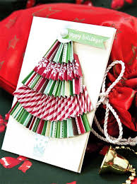 Just write your message and fold the garland to fit into your mailing envelope. Diy Christmas Cards Ideas 2014 To Make At Home