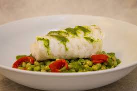 Lotte Haricots Cocos Au Pistou Par Alain Ducasse Recette Recette Lotte Pistou Recette