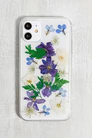 The case itself does feature the pu leather bottom, and the soft fabric top, but there is also a soft fabric interior as well, meant to help keep the this canvas cloth case from mofi offers plenty of coverage for the back and sides of the iphone 11 and iphone 11 pro. Pressed Flowers Iphone 11 Case Urban Outfitters Uk