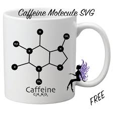 ✅ download free mono or multi color vectors for commercial use. Caffeine Molecule Svg My Graphic Fairy