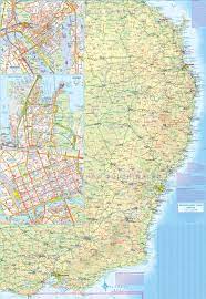 Australian rail map throughout east coast australia map. Australia East Coast 1 1 800 000 Tasmania Sydney Melbourne Brisbane Amazon De Fremdsprachige Bucher