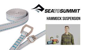 Until it is snug, straps will have a ring or loop for looping around the tree. Sea To Summit Hammock Suspension Youtube