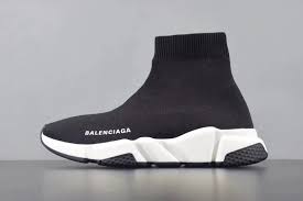 Balenciaga speed trainer sneakers review description these shoes look odd and are way expensive (as one would expect from a balenciaga item) than other chunky shoes out there, but if you need a reason to purchase them, think of them as a spa to the feet: Gt Batch Balenciaga Speed Trainer Black White 2018 Allkicks247