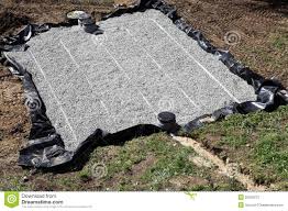 Sand And Gravel Filter Bed For Septic Tank Stock Image Image Of Drain Filter 22933273