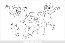 Mewarnai Gambar Doraemon Kartun Mewarnai Cerita Terbaru Lucu Sedih Humor Kocak Romantis