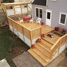 You may also need to purchase stairs to access the decking and railings for safety reason which will increase the cost. Pin On Patio