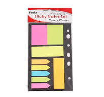 Foska Sticky Paper Notes Set 9 Types X 25 Sheets | Buy School & Office  Supplies Online | GTCKSA