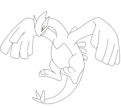 Click To See Printable Version Of Lugia Coloring Page Pokemon Lugia Pokemon Coloring Pages Pokemon Drawings