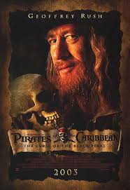 Pirates Of The Caribbean The Curse Of The Black Pearl Movie Poster Pirates Of The Caribbean The Curse Of The Black Pearl Geoffrey Rush