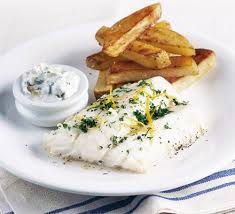Healthy Fish Chips With Tartare Sauce Recipe Bbc Good Food Recipes Fish And Chips Healthy Fish