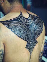 Polynesian Manta Ray By Michael Fatutoa Tribal Back Tattoos Tattoos Back Tattoos For Guys