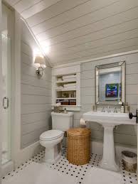 Shiplap Covered Walls Tie This Country Kitchen In With The Rest Of The Bluffton South Carolina Shiplap Bathroom Wall Small Bathroom Remodel Bathroom Styling