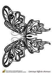 dans ce coloriage les ailes de papillon sont aux motifs symetriques formant une sorte d arabesques ve mandala dessin super