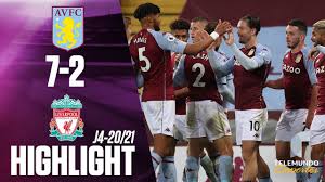 I hope you took the over. Highlights Goals Aston Villa Vs Liverpool 7 2 Telemundo Deportes Youtube