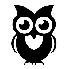 Gambar animasi hewan keren hitam putih. 10 8 Cm 14 5 Cm Burung Burung Hantu Kartun Hewan Mobil Stiker Vinyl Mobil Styling Hitam Perak S3 6521 Vinyl Car Car Stickercar Sticker Vinyl Aliexpress